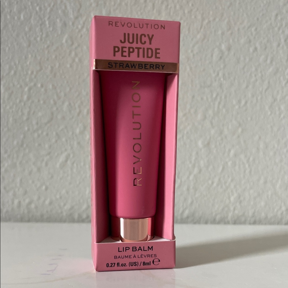 $5💃 REVOLUTION BEAUTY Juicy Peptide Lip Balm